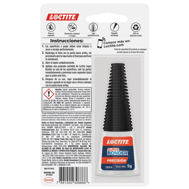 SUPERBONDER LOCTITE PRECISION 5 GMS